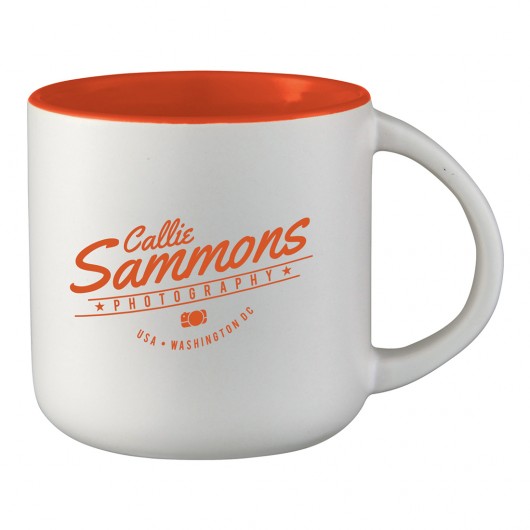 Orange Porto Ceramic Mugs